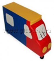 Напольная мягкая игрушка "Грузовик" каталка - «globural.ru» - Воронеж