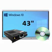 Интерактивная панель 43" (встроенный ПК, Win10) - «globural.ru» - Воронеж
