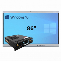 Интерактивная панель 86" (встроенный ПК Win10, Intel i5) - «globural.ru» - Воронеж