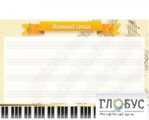 Стенд "Нотный стан" - «globural.ru» - Воронеж