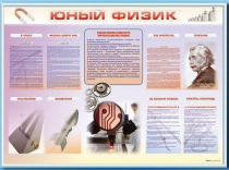 Стенд-уголок "Юный физик" - «globural.ru» - Воронеж