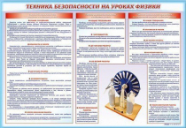 Стенд-уголок "Техника безопасности на уроках физики" - «globural.ru» - Воронеж