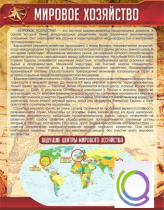 Стенд "Мировое хозяйство" - «globural.ru» - Воронеж