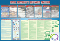 Стенд "Уголок безопасности дорожного движения" (вариант 4) - «globural.ru» - Воронеж