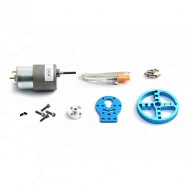 Ресурсный набор 37mm DC Motor Robot Pack-Blue - «globural.ru» - Воронеж