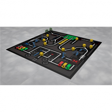 Соревновательное поле с элементами MakeX Stater Arenas Kit - «globural.ru» - Воронеж