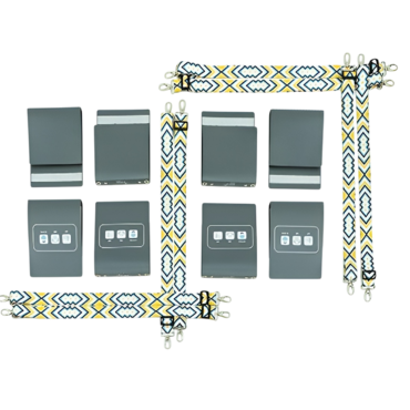 Комплект из 8 Коммуникативных книг с карточками PECS/ПЭКС (Маленькие, цвет серый) - «globural.ru» - Воронеж