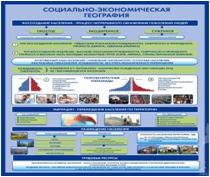 Стенд "Социально-экономическая география. Воссоздание населения" - «globural.ru» - Воронеж