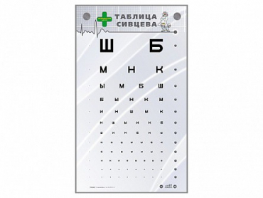 Интерактивный стенд "Таблица Сивцева" - «globural.ru» - Воронеж