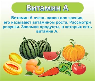 Стенд "Витамин А" - «globural.ru» - Воронеж