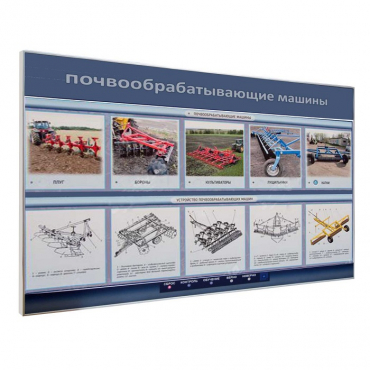 Электрифицированный светодинамический стенд «Почвообрабатывающие машины» - «globural.ru» - Воронеж