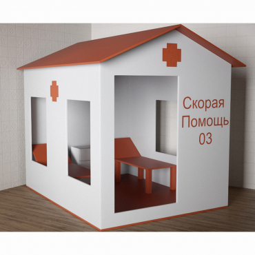 Игровой домик «Скорая помощь» - «globural.ru» - Воронеж