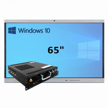 Интерактивная панель 65" (встроенный ПК Win10, Intel i5) - «globural.ru» - Воронеж