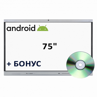 Интерактивная панель 75" (Android) - «globural.ru» - Воронеж